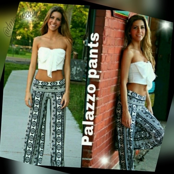 Brand new Adorable & comfy Palazzo pants - Picture 2 of 3